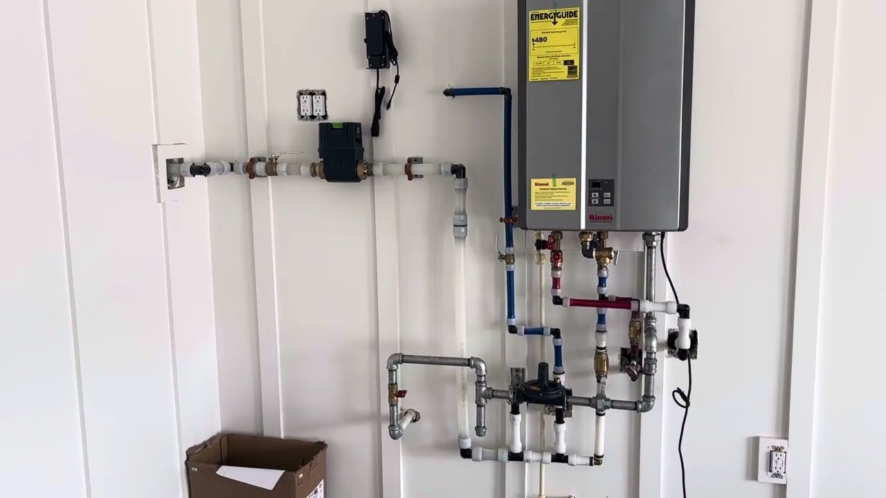 Tankless Water Heater Installation in Jackson