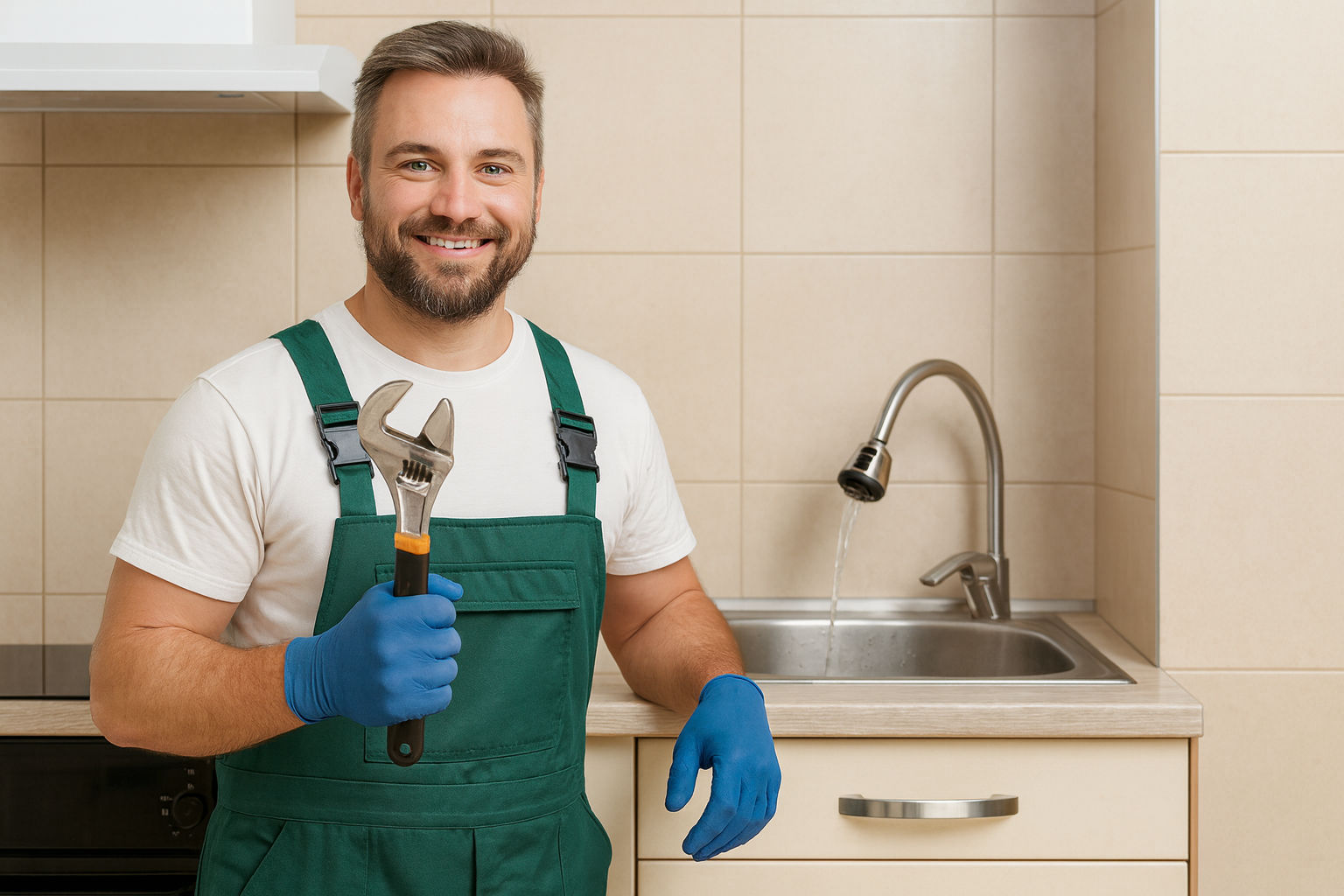 Contact a plumber in Jackson
